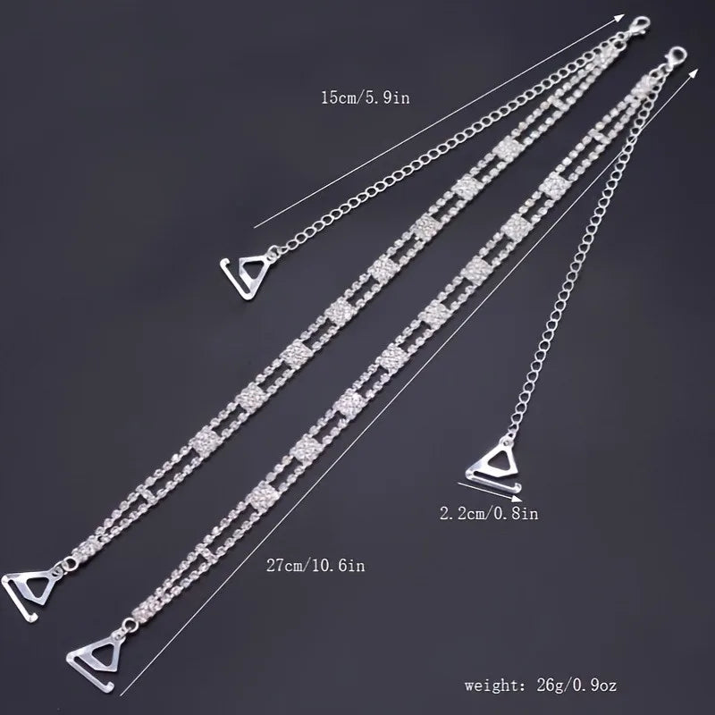 2 Elegant and Fashionable Wedding and Holiday Accessories, Making Them Fashionable Jewelry Gifts for Women's Weddings