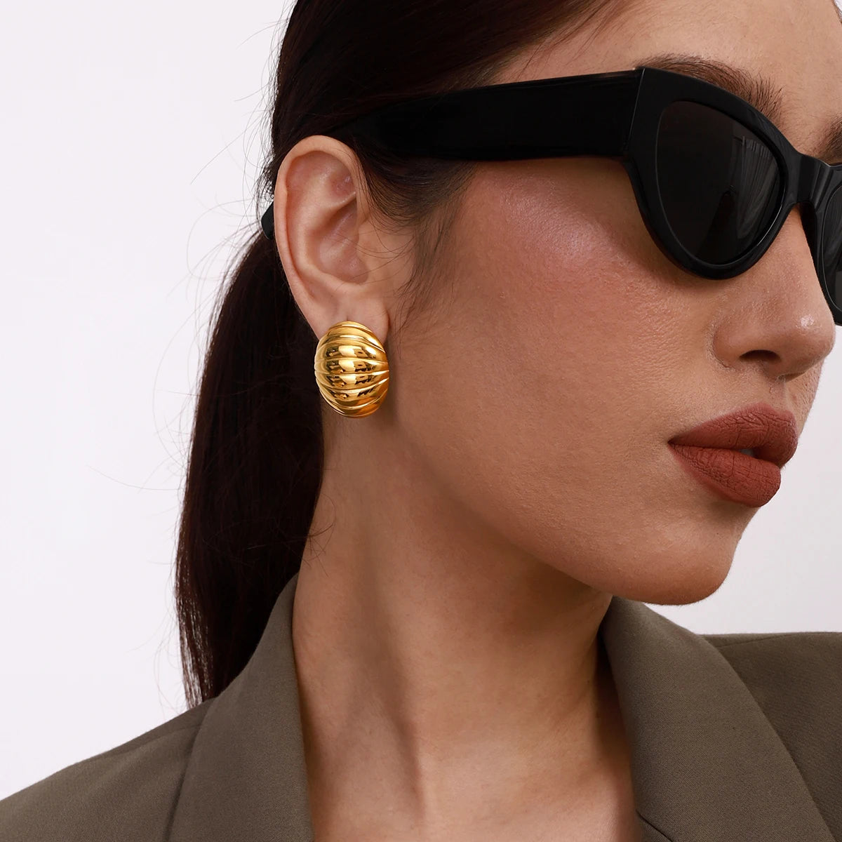 Uworld Tarnish Free Perfect Vintage-inspired Statement Pieces Earrings Minimalist Vintage Fashion Classic Trendy Jewelry for Wom