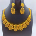 Dubai Bridal Gold Plated Necklace Earrings Jewelry Set For Women Brazilian Indian African Dubai Wedding Party Gift Jewellery