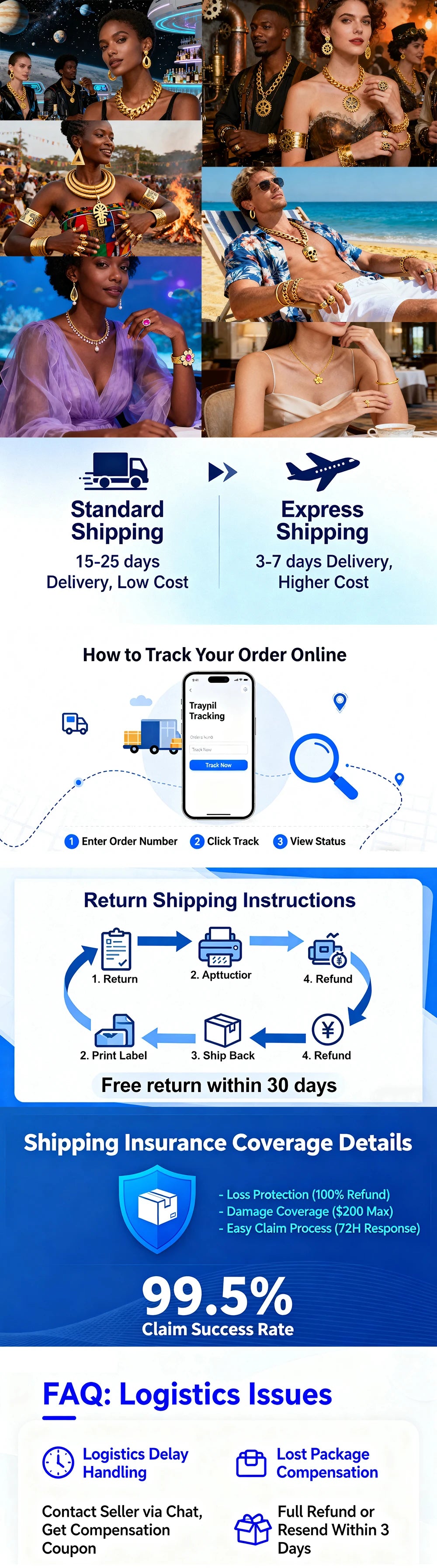 Dubai Gold Jewelry Set for Women Wedding Party Necklace Earrings Sets Indian Jewelry Set Free Shipping Bridal Costume Gifts